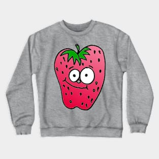 Sweet Red Strawberry Crewneck Sweatshirt